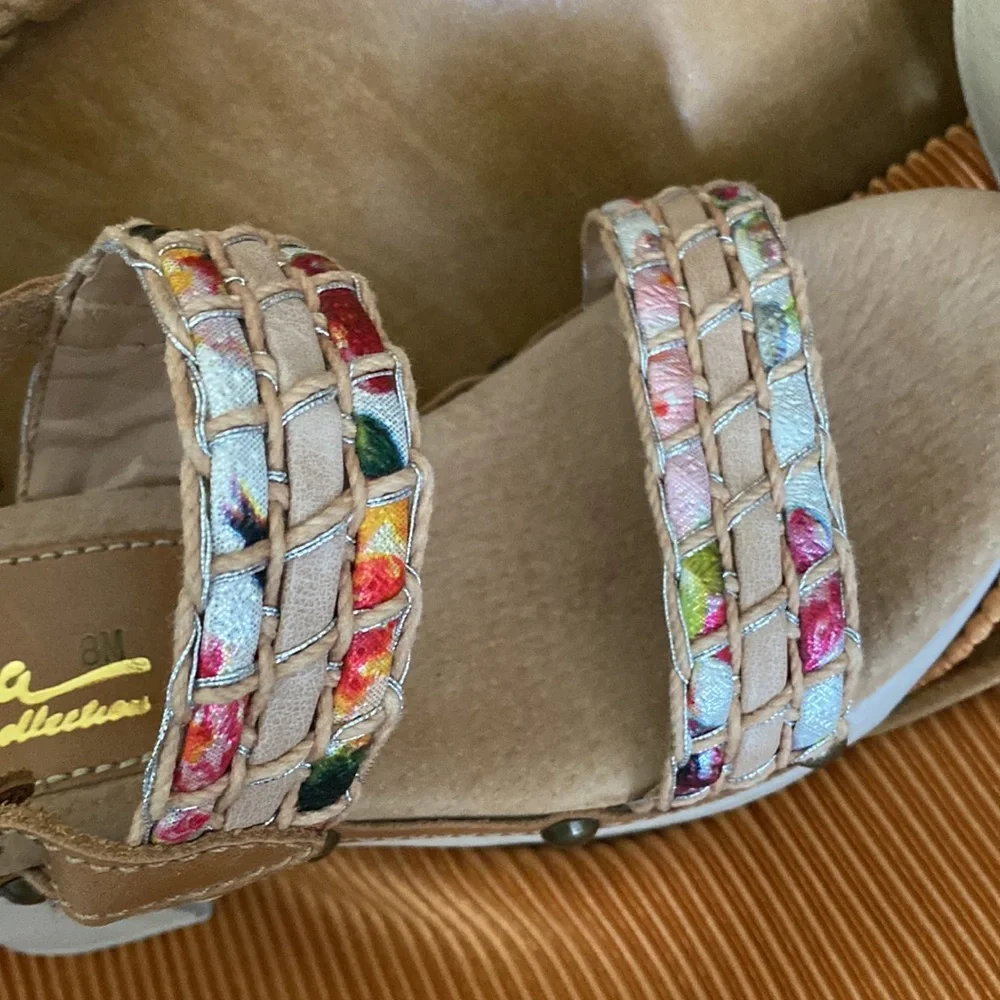 Vintage wooden heels Sbicca shoes! Glam and chic meet! - Picture 4 of 14